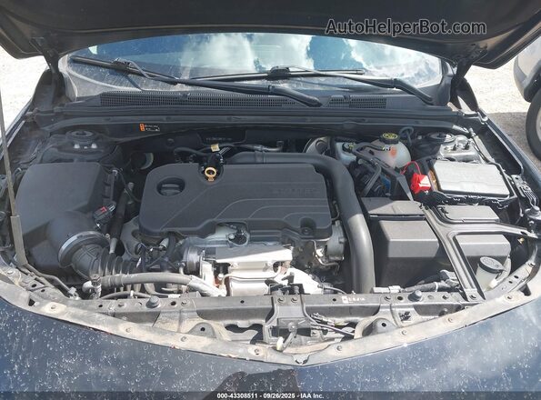 1G1ZB5ST8MF041168 2021 CHEVROLET MALIBU Черный Вид сзади