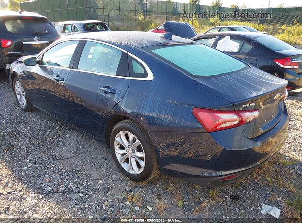 1G1ZD5ST0MF032443 2021 CHEVROLET MALIBU Синий Задняя левая четверть