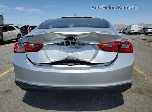 1G1ZD5ST8JF181484 2018 CHEVROLET MALIBU Silver Вид ззаду