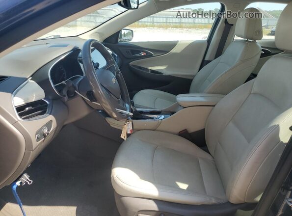 1G1ZD5ST8MF039544 2021 CHEVROLET MALIBU Blue წინა სალონის ხედი