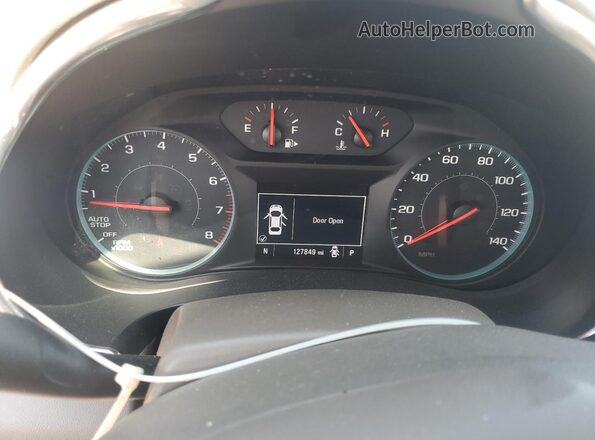 1G1ZD5ST8MF039544 2021 CHEVROLET MALIBU Blue ხელსაწყოთა პანელის ხედი