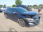 2022 Chevrolet Malibu Fwd Lt Серый vin: 1G1ZD5ST8NF194483