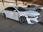2022 Chevrolet Malibu Lt White vin: 1G1ZD5ST9NF205359