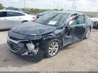 2021 Chevrolet Malibu Fwd Lt Синий vin: 1G1ZD5STXMF026939