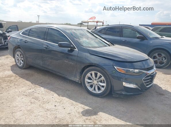 1G1ZD5STXMF026939 2021 CHEVROLET MALIBU Синий Передняя правая четверть