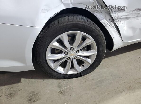 1G1ZD5STXSF121420 2025 CHEVROLET MALIBU White Vista de la etiqueta del VIN