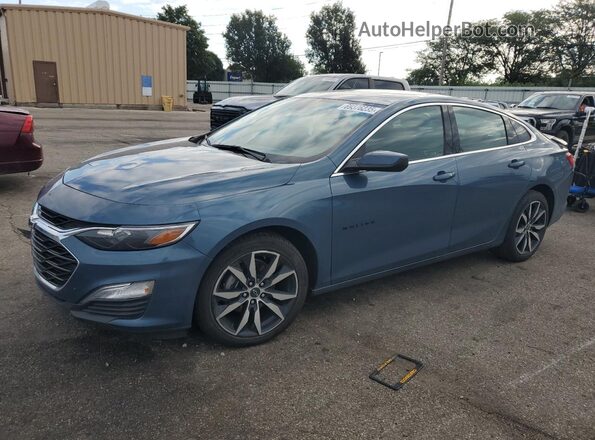 1G1ZG5ST8SF104994 2025 CHEVROLET MALIBU Blue Передня ліва чверть