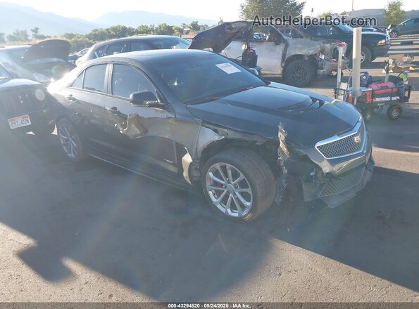 1G6AN5RY2G0133402 2016 CADILLAC ATS-V Black Przód prawy