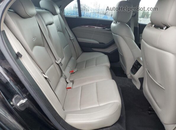 1G6AP5SX3H0113429 2017 CADILLAC CTS Black Vista de los asientos traseros