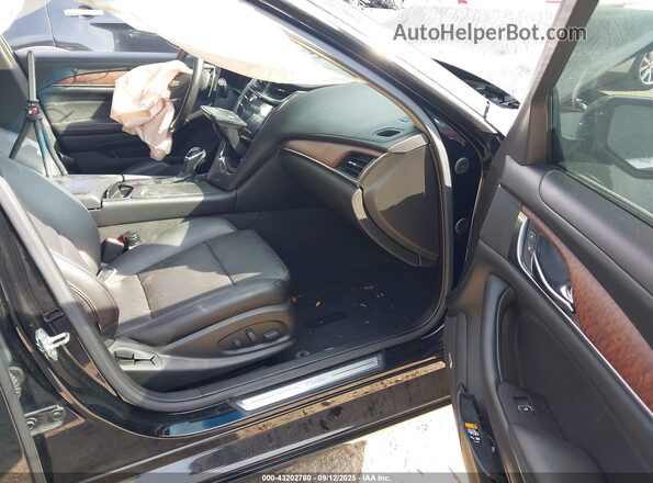 1G6AX5SX7K0147462 2019 CADILLAC CTS Черный Вид салона спереди