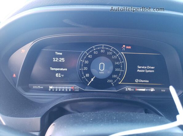 1G6D65RP4N0460365 2022 CADILLAC CT4 Черный Вид щитка приборов