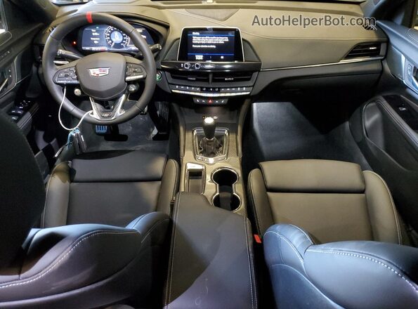 1G6D65RP9T0460004 2026 CADILLAC CT4 Black Widok deski rozdzielczej