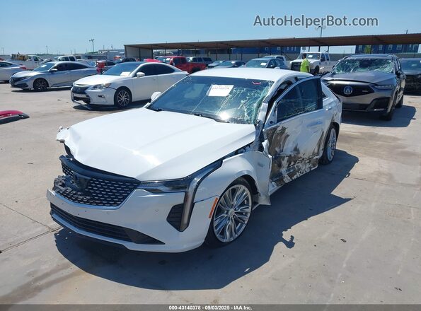 1G6DB5RK2P0152887 2023 CADILLAC CT4 White Front left