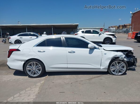 1G6DB5RK2P0152887 2023 CADILLAC CT4 White Rear interior view