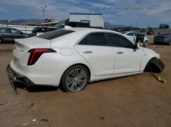 1G6DF5RK9M0134628 2021 CADILLAC CT4 Белый Задняя правая четверть