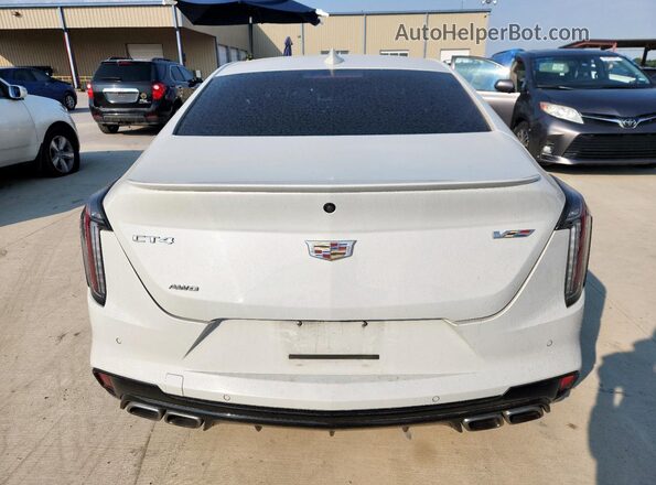 1G6DH5RL0P0128336 2023 CADILLAC CT4 Белый Вид сзади