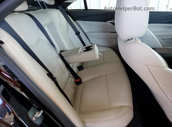 1G6DJ5RKXM0147953 2021 CADILLAC CT4 Black Rear seats view
