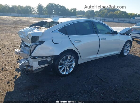 1G6DN5RW1S0105143 2025 CADILLAC CT5 Белый Задняя правая четверть