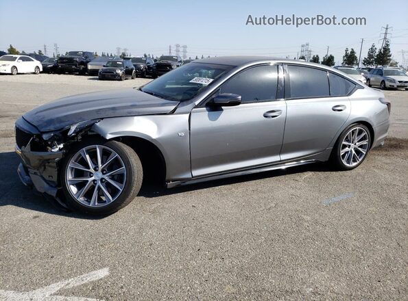 1G6DP5RK7L0146885 2020 CADILLAC CT5 Серый Передняя левая четверть