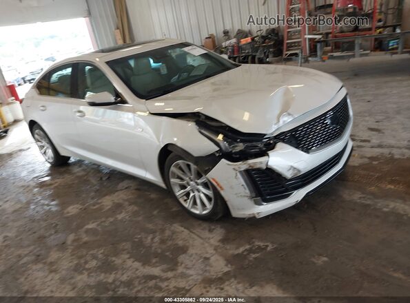 1G6DX5RK7P0103752 2023 CADILLAC CT5 Белый Передняя правая четверть