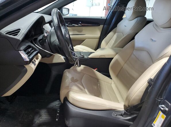 1G6KB5RS3LU107662 2020 CADILLAC CT6 Черный Вид салона спереди