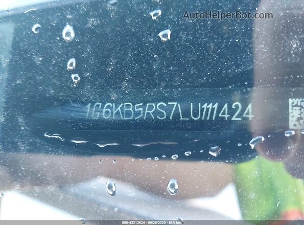 1G6KB5RS7LU111424 2020 CADILLAC CT6 Белый Вид подкапотного пространства