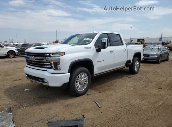 1GC4YVEY5NF260209 2022 CHEVROLET SILVERADO White Передня ліва чверть