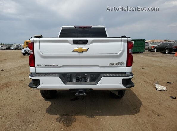 1GC4YVEY5NF260209 2022 CHEVROLET SILVERADO White Вид ззаду