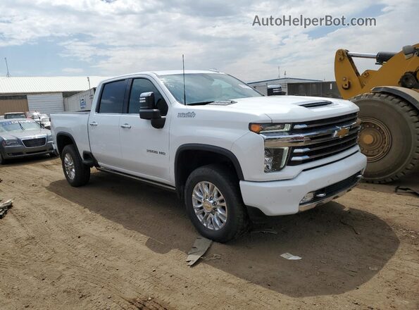 1GC4YVEY5NF260209 2022 CHEVROLET SILVERADO White Передня права чверть