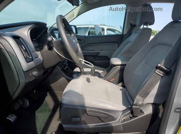 1GCGSBEA5J1260346 2018 CHEVROLET COLORADO Gray წინა სალონის ხედი