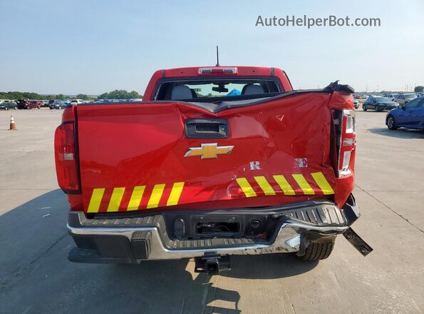 1GCGSBEA5J1271511 2018 CHEVROLET COLORADO Red უკანა ხედი