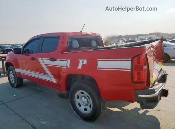 1GCGSBEA5J1271511 2018 CHEVROLET COLORADO Red უკანა მარცხენა