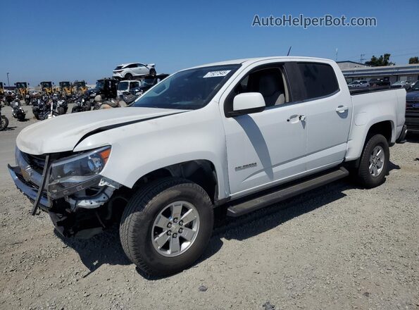 1GCGSBEN6J1309606 2018 CHEVROLET COLORADO White წინა მარცხენა ხედი სამი მეოთხედიდან
