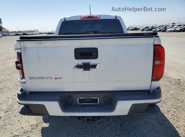 1GCGSBEN6J1309606 2018 CHEVROLET COLORADO White უკანა ხედი