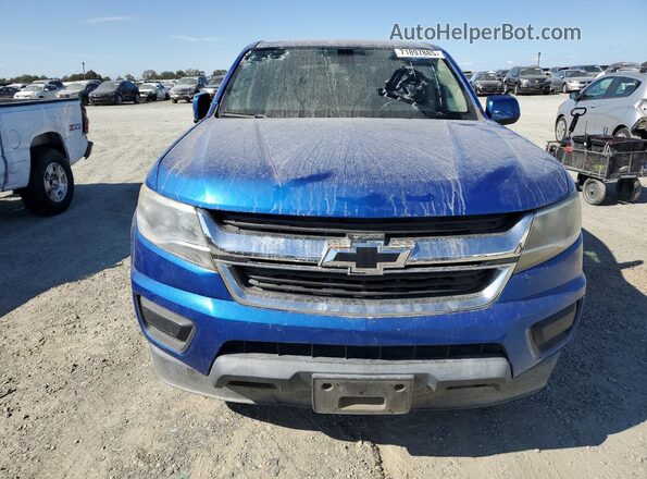 1GCGSCEA9J1211981 2018 CHEVROLET COLORADO Blue Widok z przodu