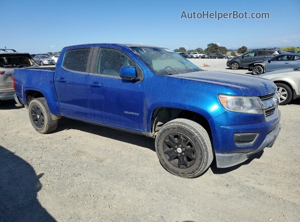 1GCGSCEA9J1211981 2018 CHEVROLET COLORADO Blue Przód prawy