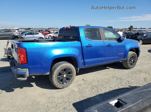 1GCGSCEA9J1211981 2018 CHEVROLET COLORADO Blue Tył prawy