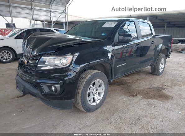 1GCGSCEN6M1283910 2021 CHEVROLET COLORADO Черный Передняя левая четверть