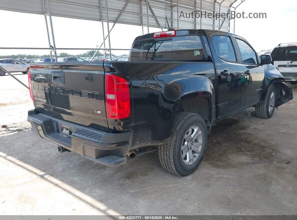 1GCGSCEN6M1283910 2021 CHEVROLET COLORADO Черный Задняя правая четверть