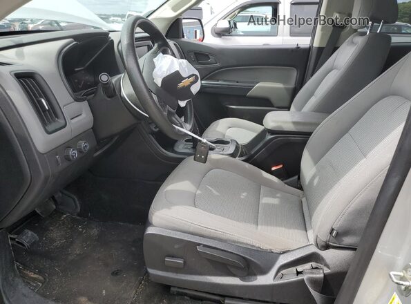 1GCGTBEN9J1121613 2018 CHEVROLET COLORADO Silver წინა სალონის ხედი