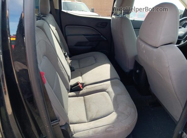 1GCGTBENXM1127652 2021 CHEVROLET COLORADO Black Vista de los asientos traseros