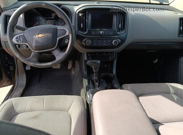 1GCGTBENXM1127652 2021 CHEVROLET COLORADO Black Vista del salpicadero