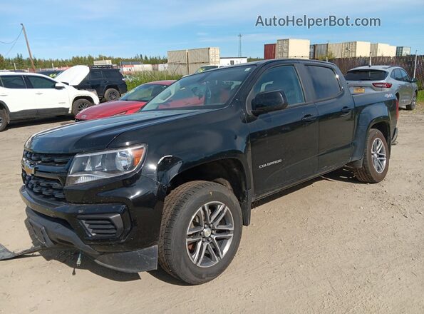 1GCGTBENXM1127652 2021 CHEVROLET COLORADO Black 