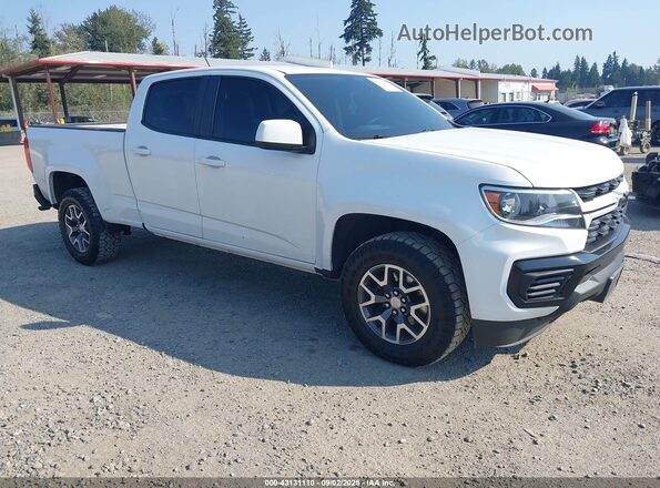1GCGTBENXM1210109 2021 CHEVROLET COLORADO White Առջևի աջ