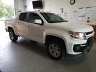 2021 Chevrolet Colorado Lt White vin: 1GCGTCEN4M1296376 Damage: Right Bed Side, Dent(s) W/No Paint Dmg, 1 to 2 inches