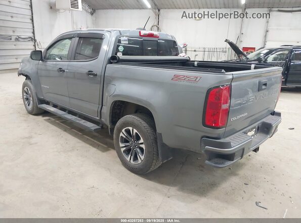 1GCGTDEN5M1289510 2021 CHEVROLET COLORADO Серый Задняя левая четверть