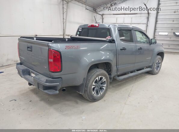 1GCGTDEN5M1289510 2021 CHEVROLET COLORADO Серый Задняя правая четверть
