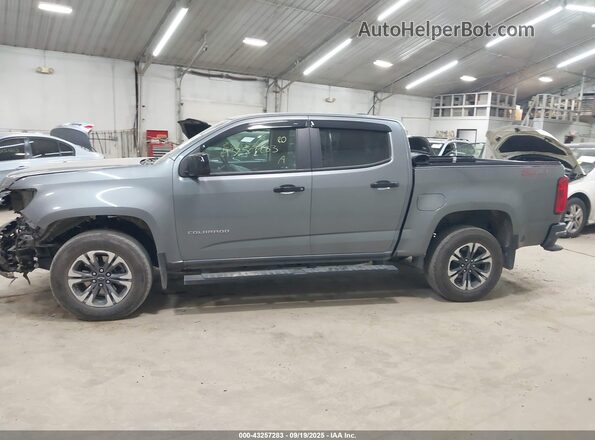 1GCGTDEN5M1289510 2021 CHEVROLET COLORADO Серый Панорамный вид салона 360°