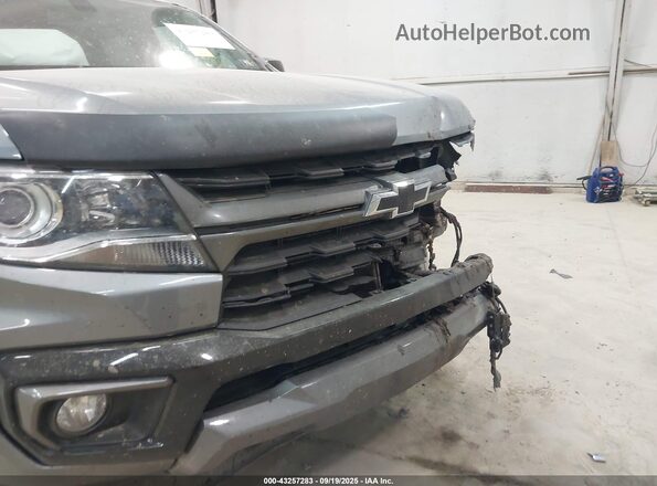 1GCGTDEN5M1289510 2021 CHEVROLET COLORADO Серый 