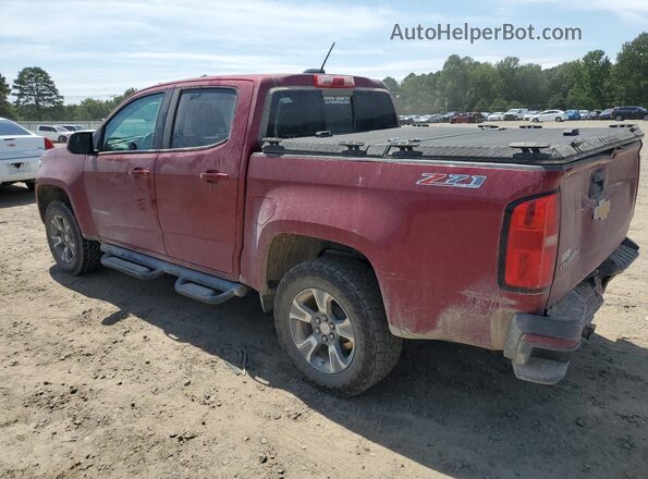 1GCGTDEN8J1186691 2018 CHEVROLET COLORADO Красный Задняя левая четверть